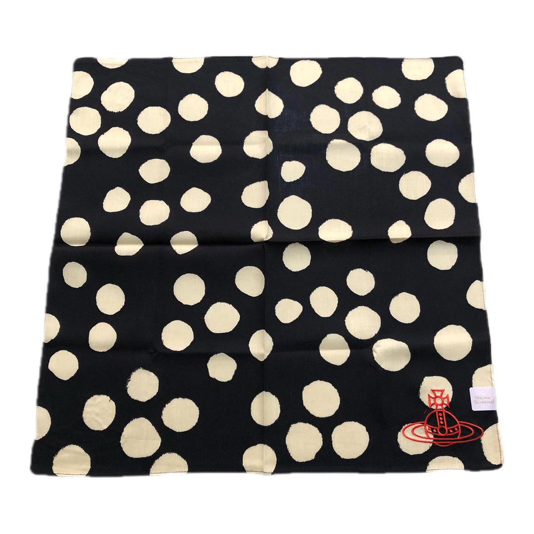 Vivienne Westwood Vivienne Westwood Cotton Fabric Knit Scarves Unisex Black