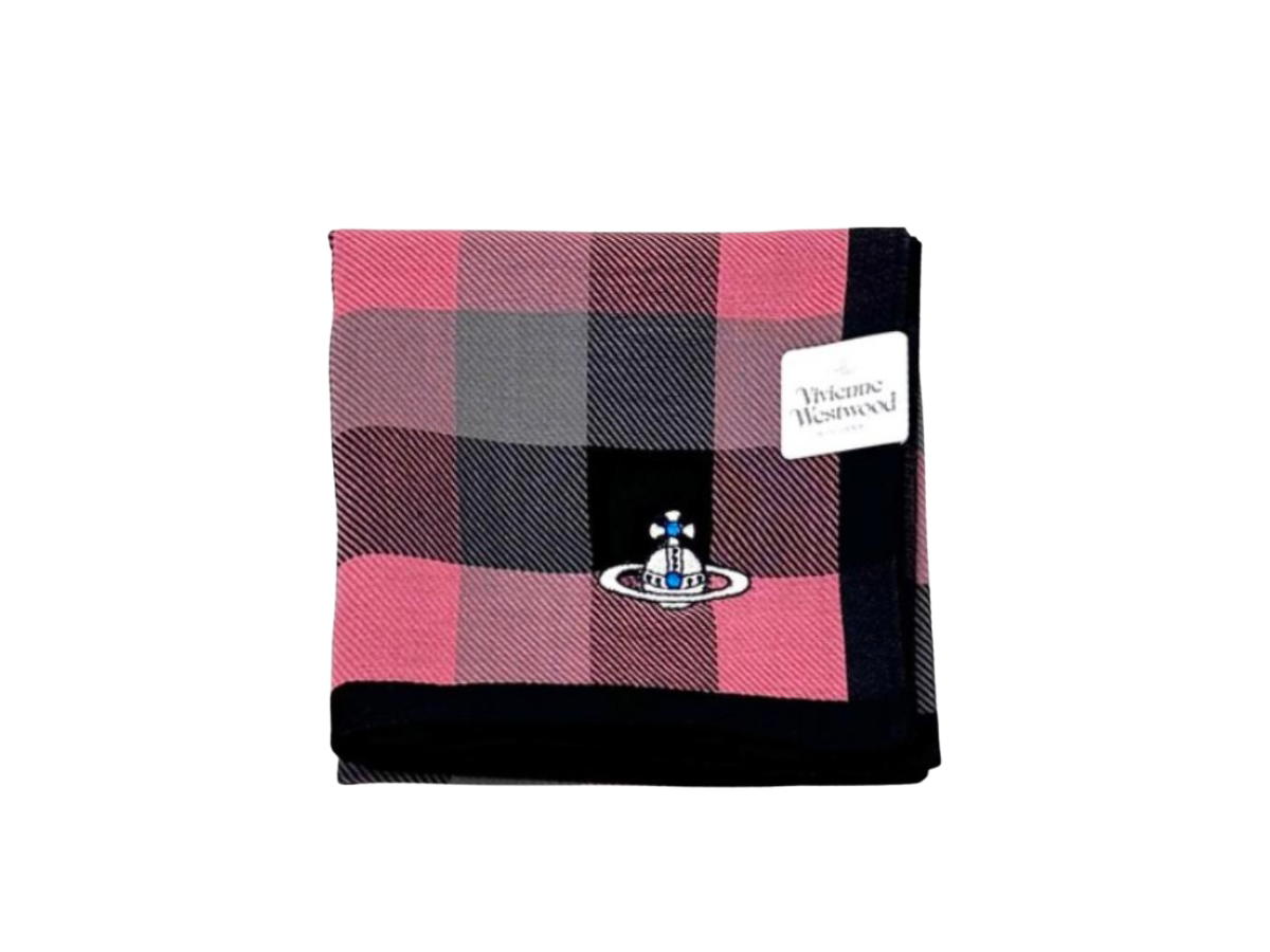 Buy Vivienne Westwood Cotton Silk Scarves Unisex Pink at Sasom – Authentic and Ready to Ship