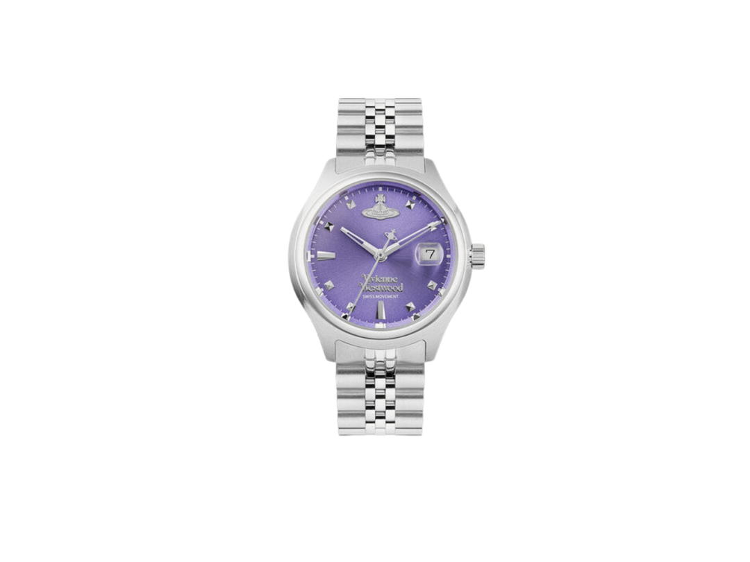 Vivienne Westwood Vivienne Westwood Little Camberwell Watch 29MM Silver Purple