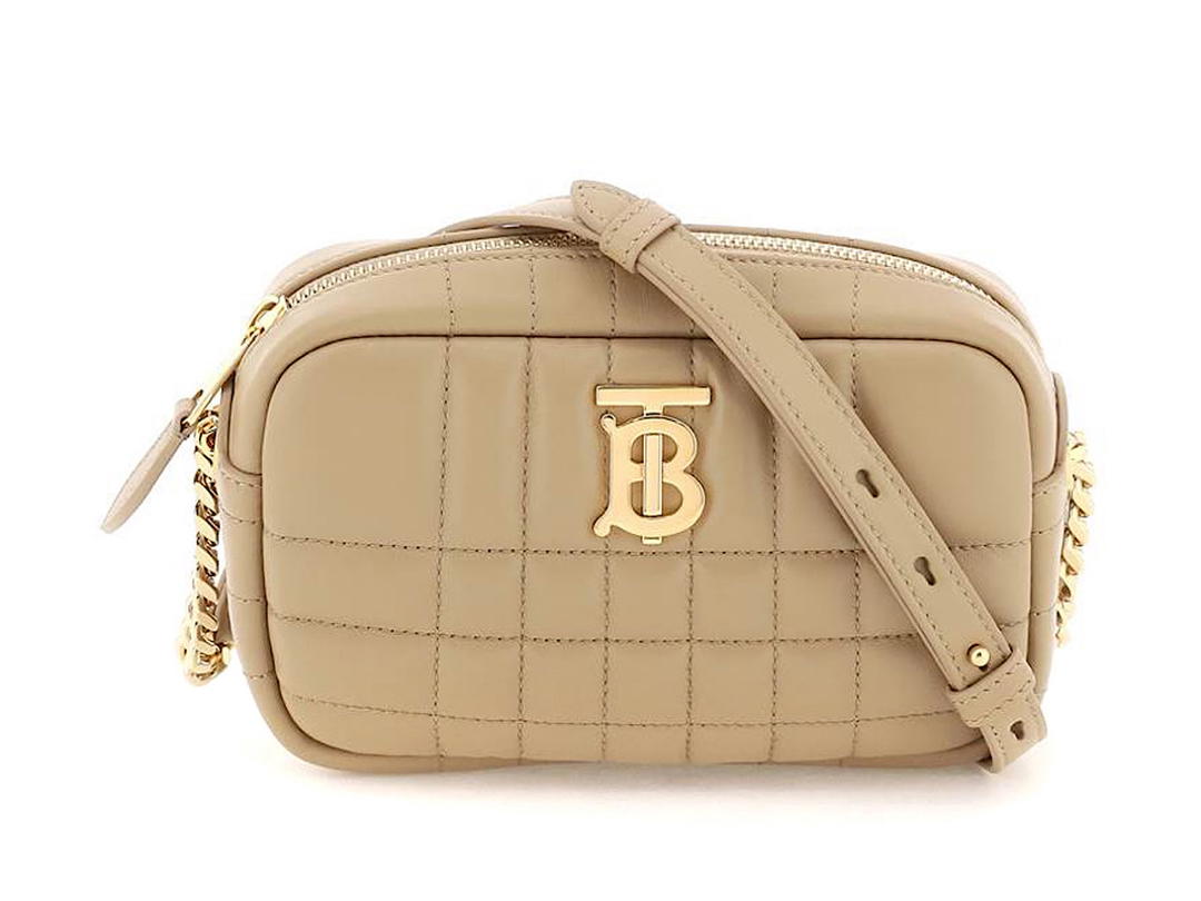 Burberry Burberry Quilted Leather Mini Lola Camera Bagbeige Lh