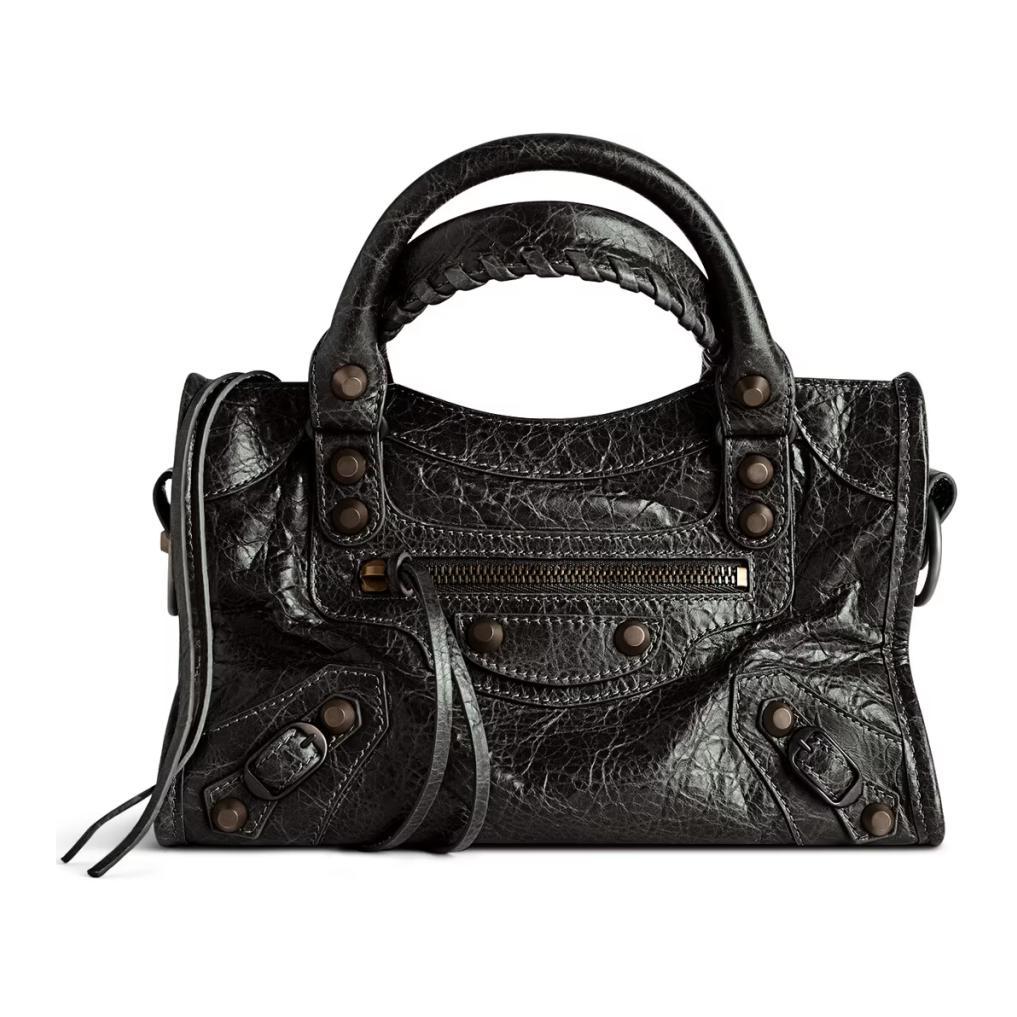 Balenciaga Balenciaga Arena Storico Lambskin Shoulder Bag, Crossbody Bag, Handbag Mini Women's Black