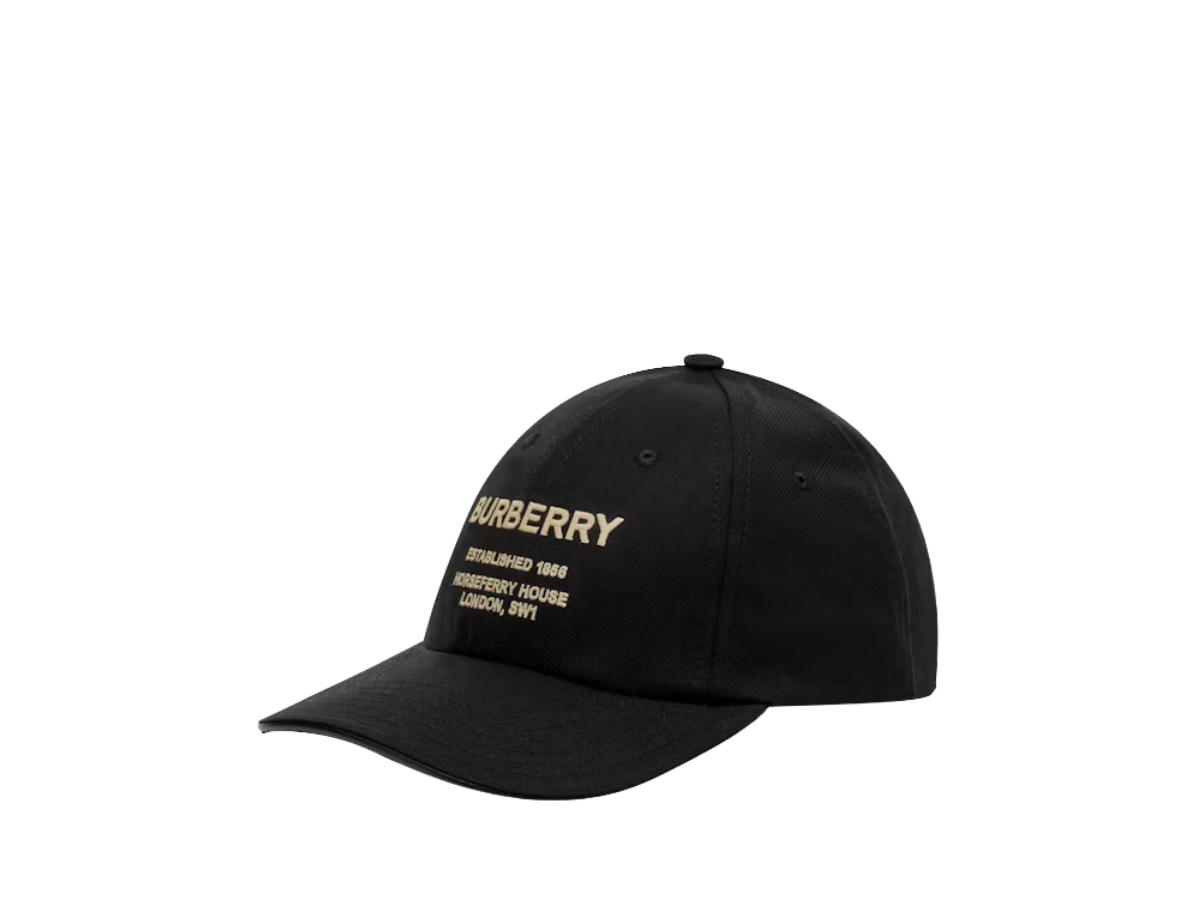 Buy Burberry Horseferry Embroidered-Logo Baseball Cap Black at Sasom – Authentic and Ready to Ship