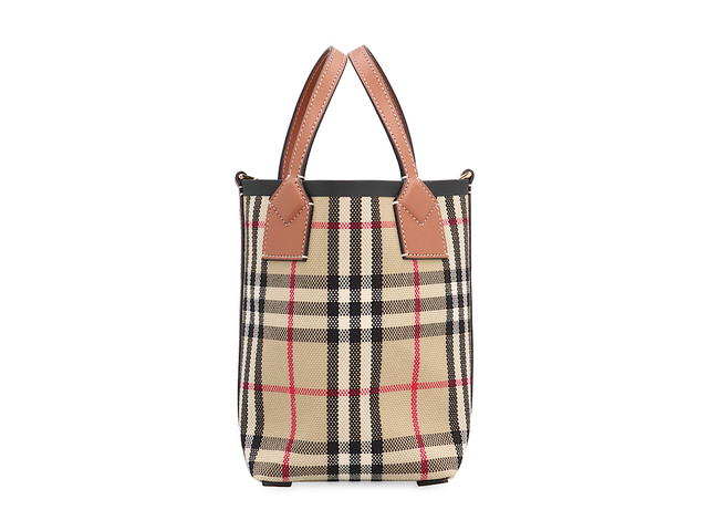 Burberry Burberry London Canvas Bucket Bagbeige Acrylic 3 Cotton 54 Polyurethane 43 - view 1
