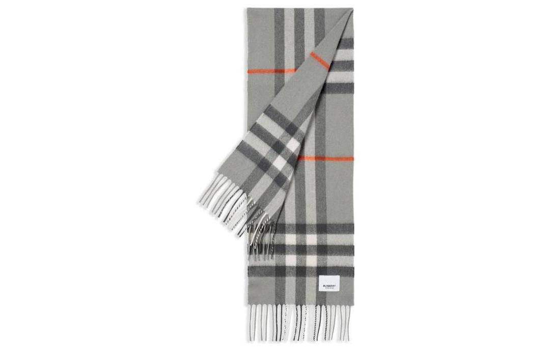 Burberry Burberry Cashmere Knit Scarves Kids' Gray