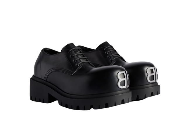 Balenciaga Balenciaga Men's Stomper Derby Black - view 3