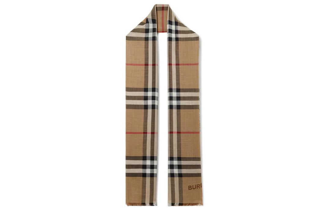 Burberry Burberry Check print Wool silk Scarf