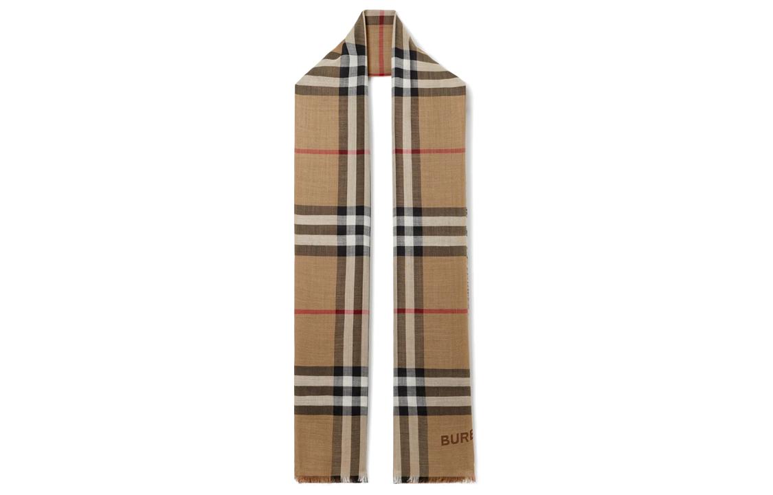 Burberry Burberry Check print Wool silk Scarf