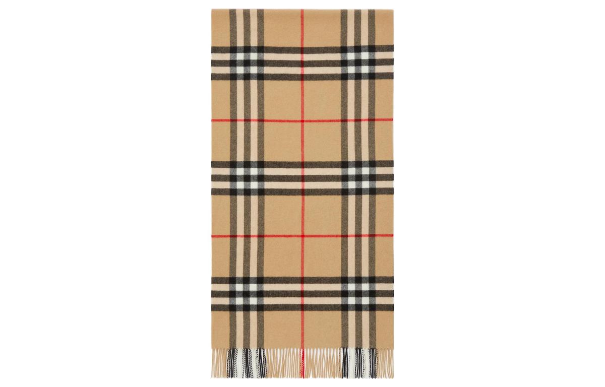 Burberry Burberry Check Cashmere Scarf