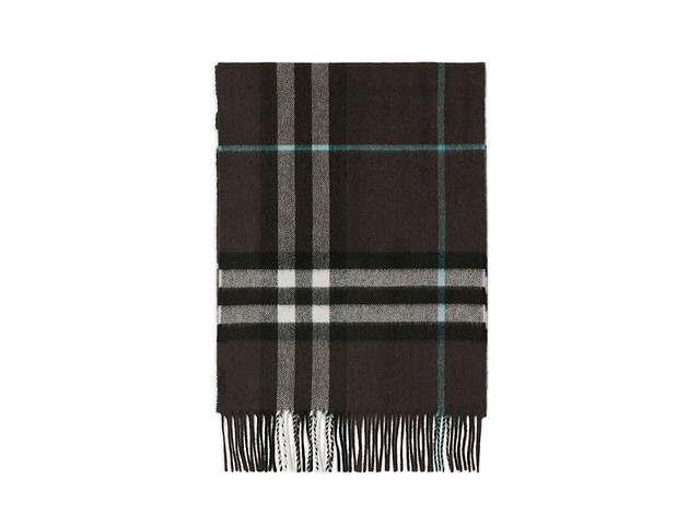 Burberry Burberry Check Scarf In Cashmerebrown Ws - view 2