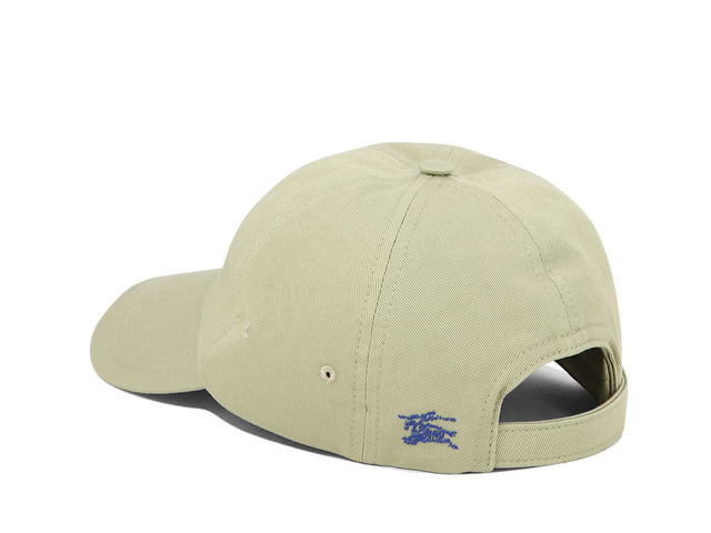 Burberry Burberry Ekd Baseball Capgreen Cotton - view 3