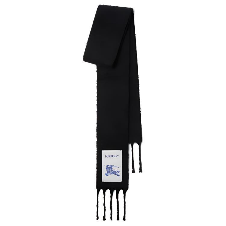 Burberry Burberry Knit Scarves Unisex Black