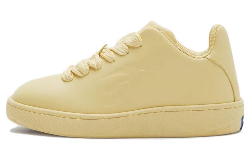 Burberry Burberry Low Top Skateboard Shoes Women's Yellow