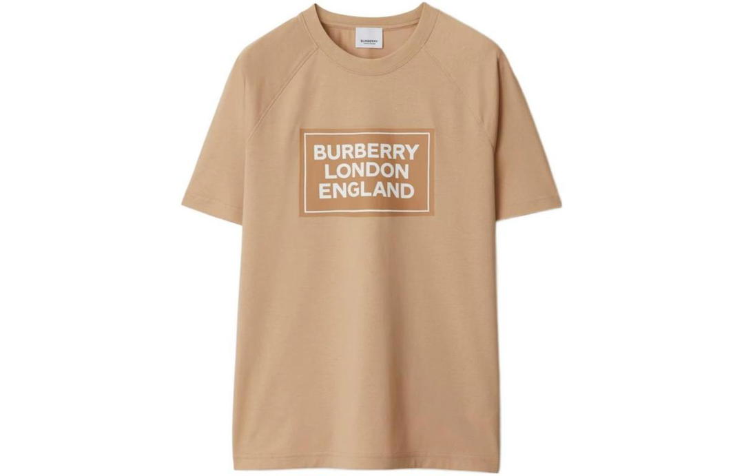 Burberry Burberry SS24 T Shirt Women's Soft Yellow Brown