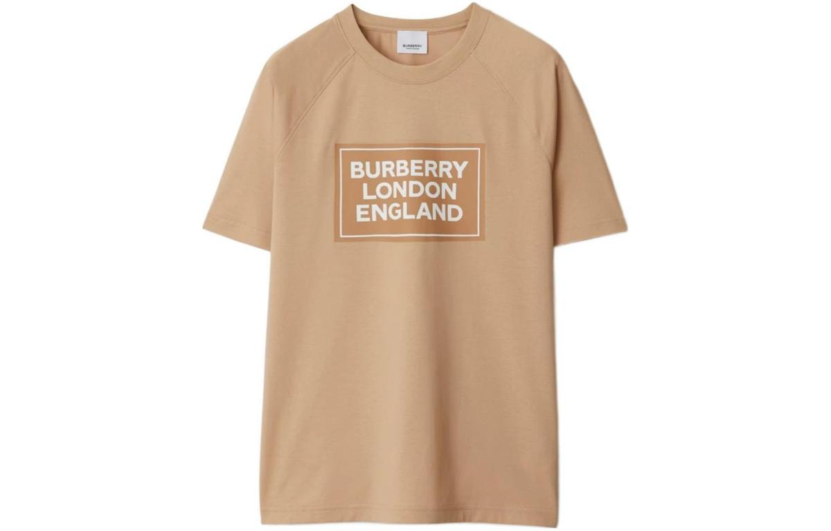 Burberry Burberry SS24 T Shirt Women's Soft Yellow Brown