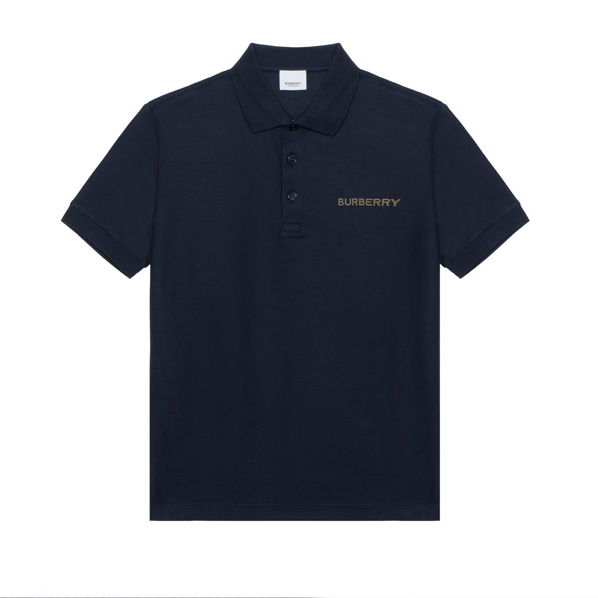 Burberry Burberry SS24 Polo Shirt Men's Navy