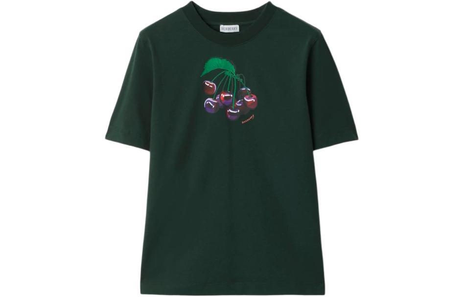 Burberry Burberry Cherry Cotton T-shirt