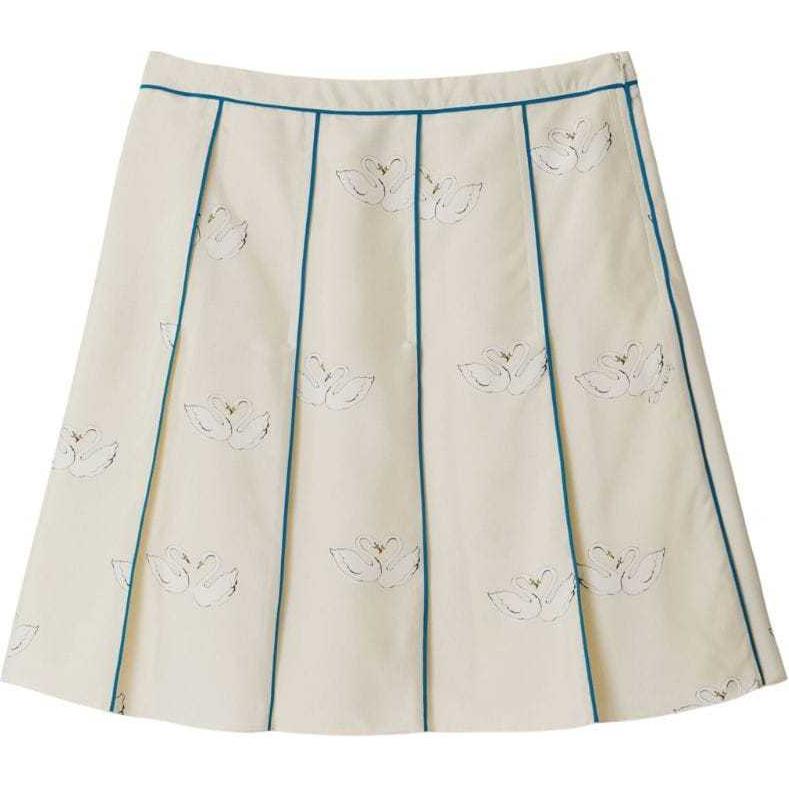 Burberry Burberry SS24 Casual Short Skirts Women's Ecru