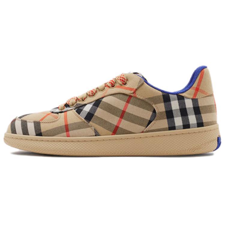Burberry Burberry Low Top Skateboard Shoes Women's Brown