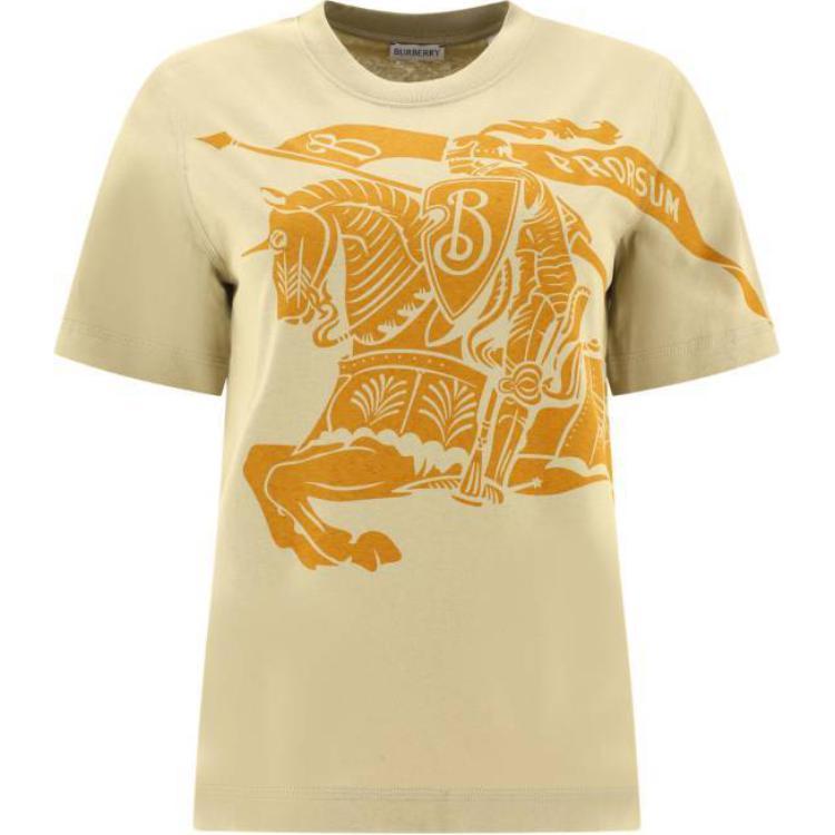 Burberry Burberry Ekd Motif Crewneck T Shirt