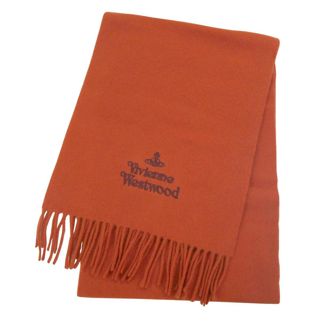 Vivienne Westwood Vivienne Westwood Logo-embroidered Wool Scarf