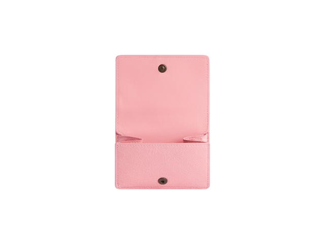 Balenciaga Balenciaga Le City Mini Wallet In Vintage Pink Arena Storico Lambskin With Charms - view 2