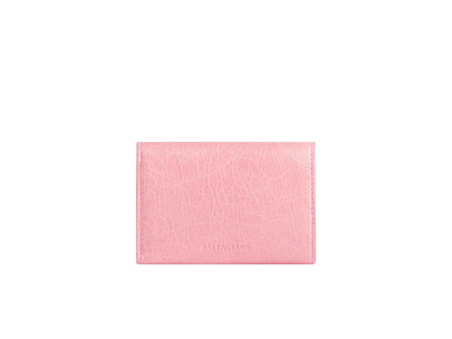 Balenciaga Balenciaga Le City Mini Wallet In Vintage Pink Arena Storico Lambskin With Charms - view 3
