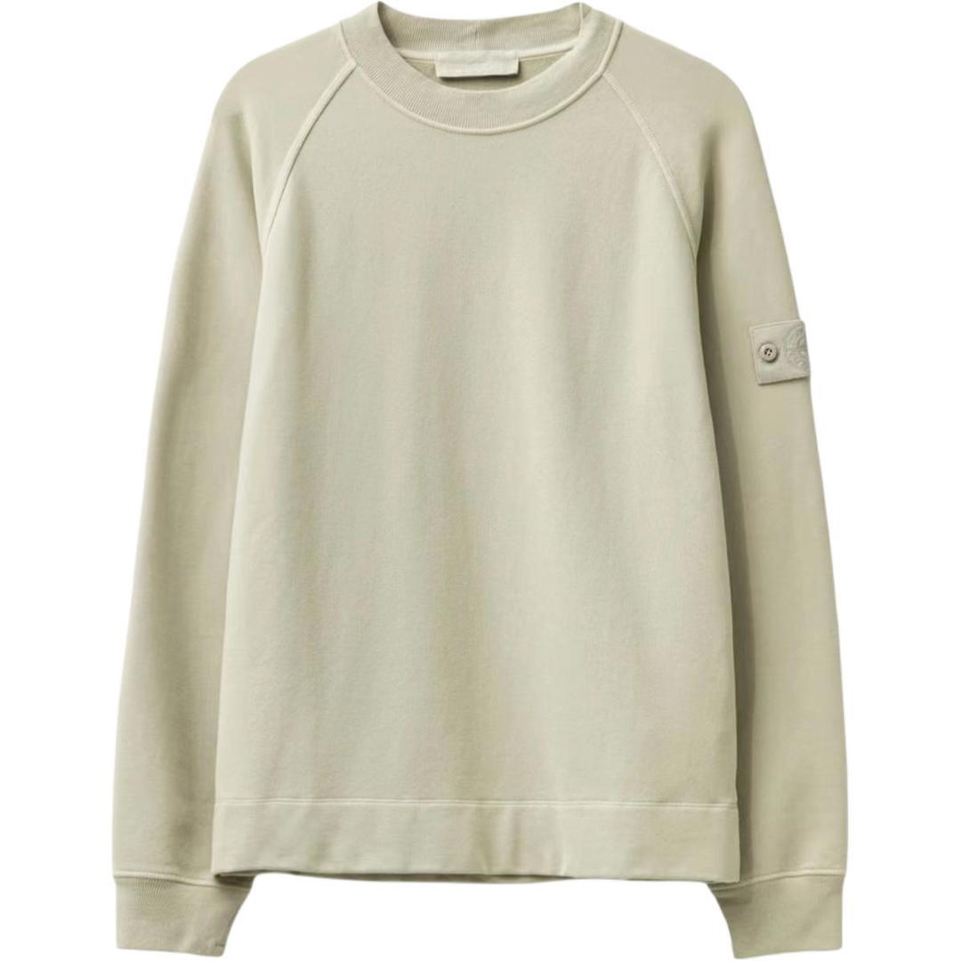 Stone Island STONE ISLAND Logo Patch Crewneck Sweatshirt