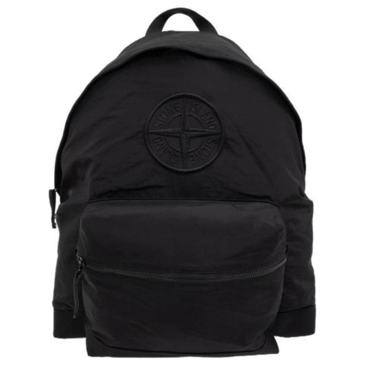 Stone Island STONE ISLAND Polyester Backpack Men's Black