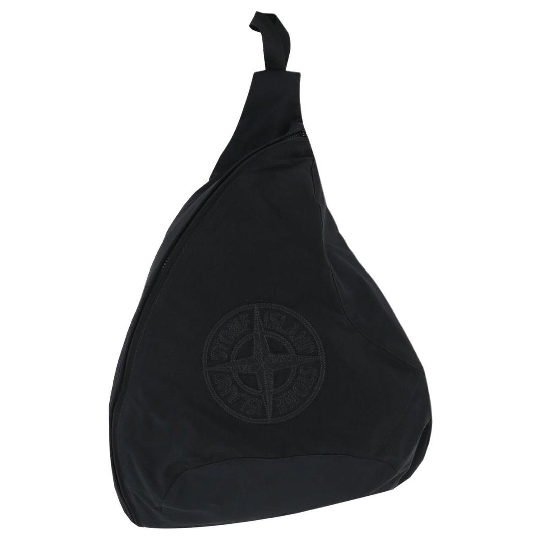 Stone Island STONE ISLAND Polyester With Polyamide Shoulder Bag Men's Black