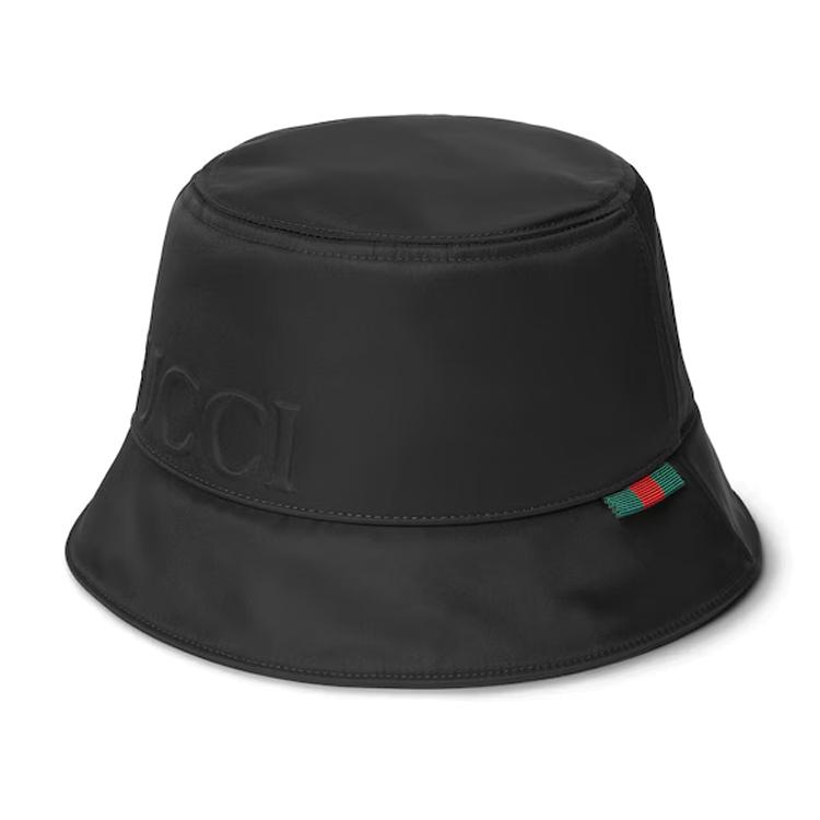 Gucci Gucci Nylon Bucket Hats Men's Black
