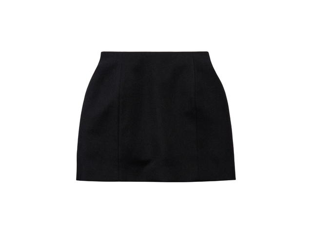 Balenciaga Balenciaga Hourglass Mini Skirt in Black - view 1