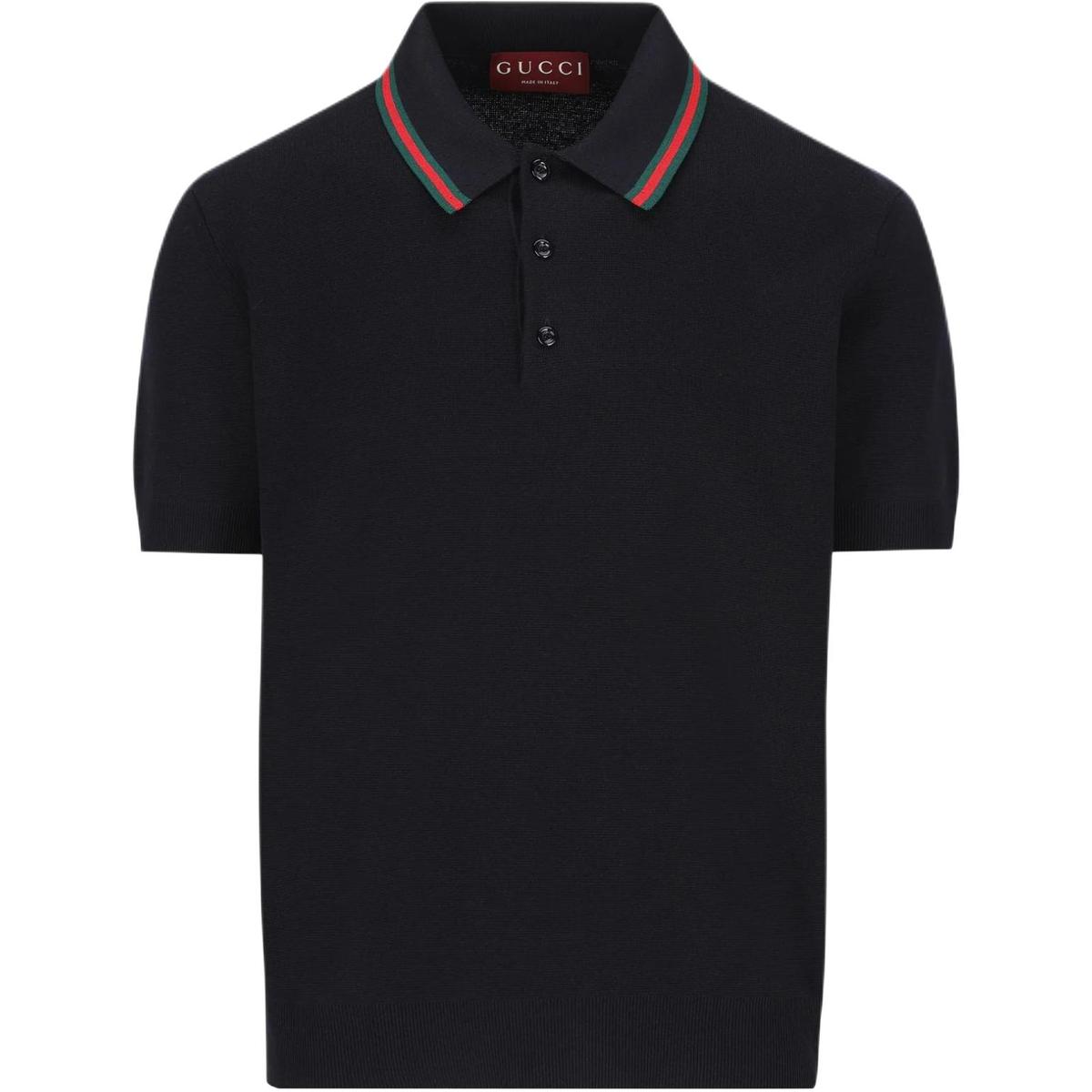 Gucci Gucci Polo Shirts Men Blue
