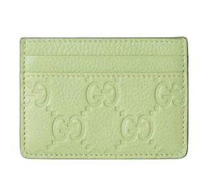 Buy Gucci Grained Leather Card Holder Women's Green at Sasom – Authentic and Ready to Ship