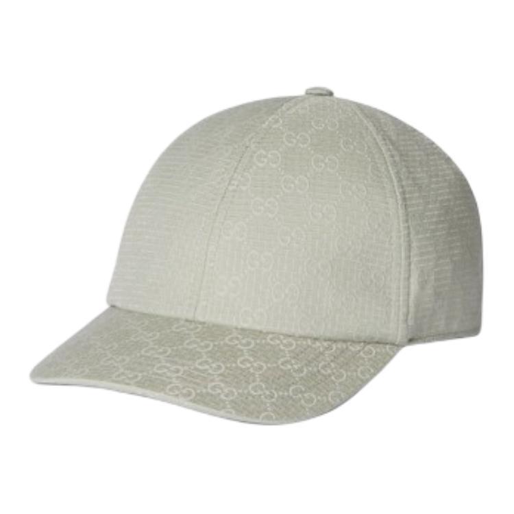 Gucci Gucci Cotton Polyester Baseball Caps Men's Green