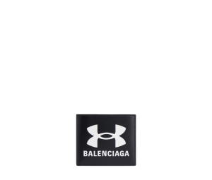 Buy Balenciaga Square Folded Wallet In Black Smooth Lambskin at Sasom – Authentic and Ready to Ship