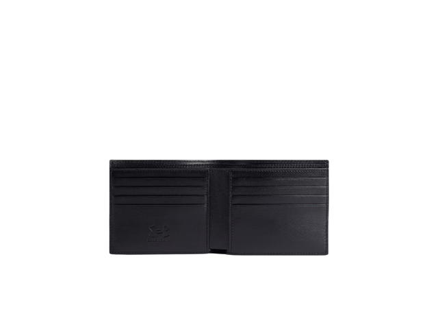 Balenciaga Balenciaga Square Folded Wallet In Black Smooth Lambskin - view 2