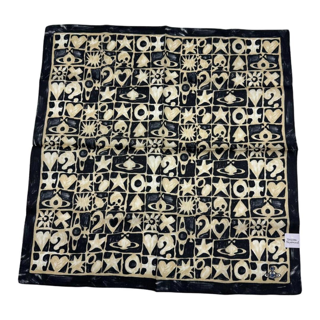 Vivienne Westwood Vivienne Westwood Silk Scarves Unisex Black