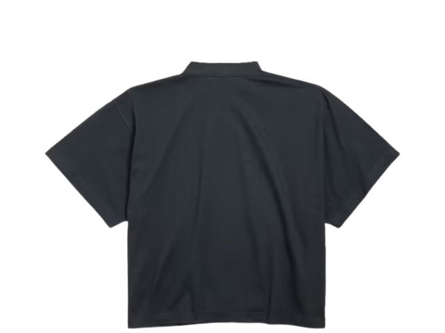 Balenciaga Balenciaga Nano Bb Cropped T-shirt Black Faded - view 2