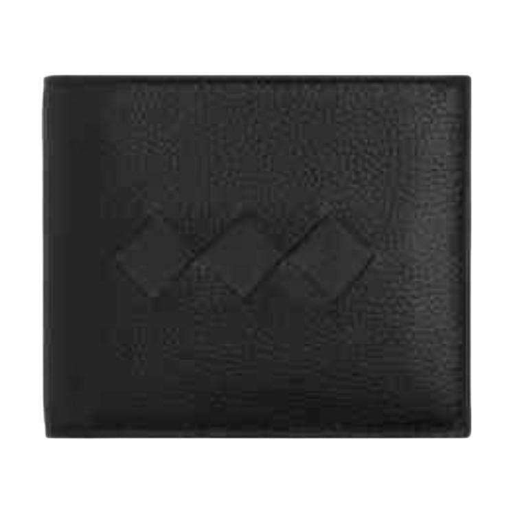 Bottega Veneta Bottega Veneta Cow Leather Wallet Men's Black