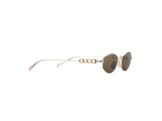 Gucci Gucci Oval Frame Sunglasses Brown - view 2