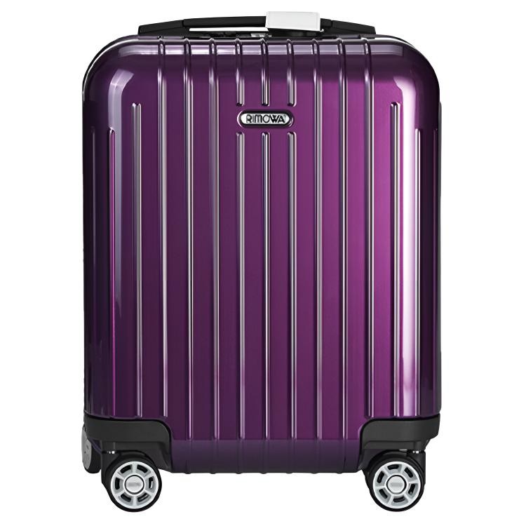Rimowa RIMOWA Polycarbonate Trolley Bag 16 Inch Unisex Purple