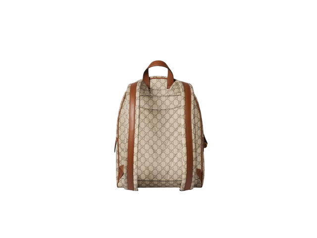 Gucci Gucci GG Emblem Medium Backpack Beige - view 2