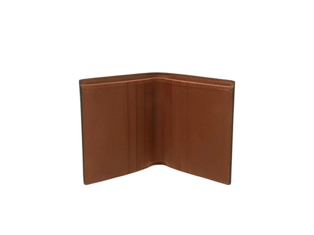 Gucci Gucci GG Emblem Bi-Fold Beige Dark Brown - view 4