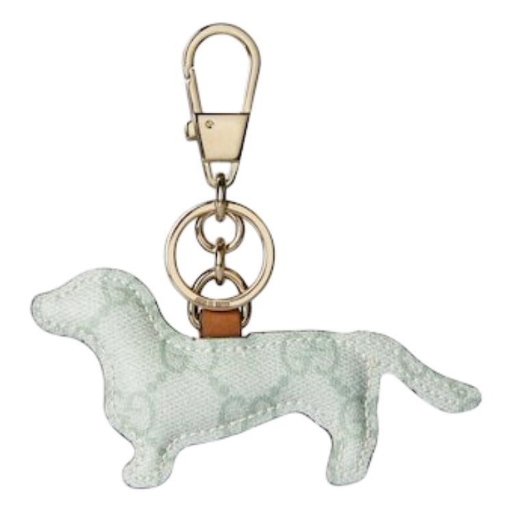 Gucci Gucci Leather Keychains Women's Green