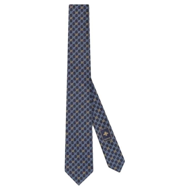 Gucci Gucci Mulberry Silk Ties Men's Blue