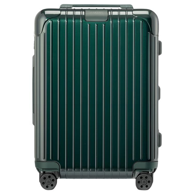 Rimowa RIMOWA ESSENTIAL Logo Label Suitcase, Luggage, And Travel Bags For Airplane Check in 21 Inch Unisex Green