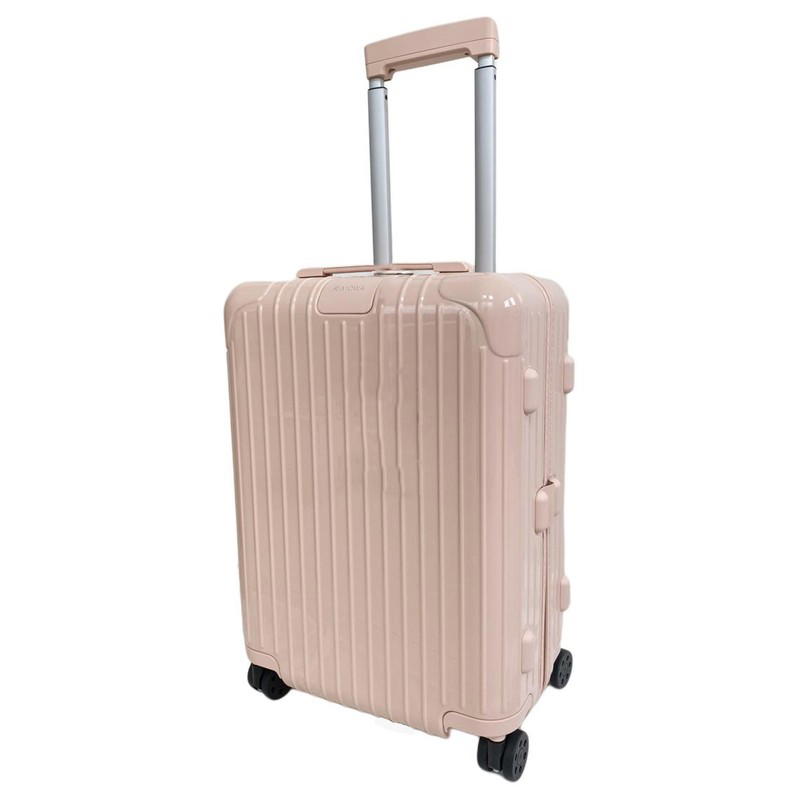 Rimowa RIMOWA ESSENTIAL Polycarbonate Suitcase, Luggage, And Checked Baggage For Travel 21 Inch Unisex Petal Pink