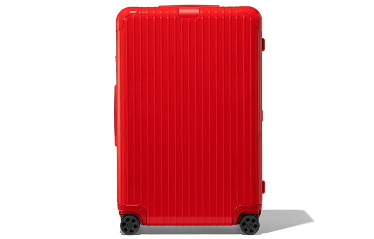 Rimowa RIMOWA ESSENTIAL Polycarbonate Suitcase Luggage For Shipping 30 Inch Unisex Red Polished