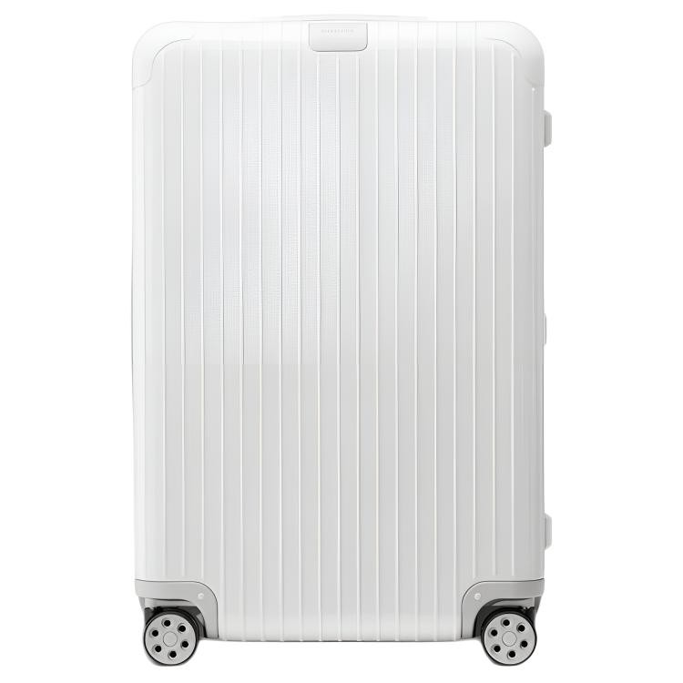 Rimowa RIMOWA ESSENTIAL Polycarbonate Suitcase Luggage For Shipping 30 Inch Unisex White Polished