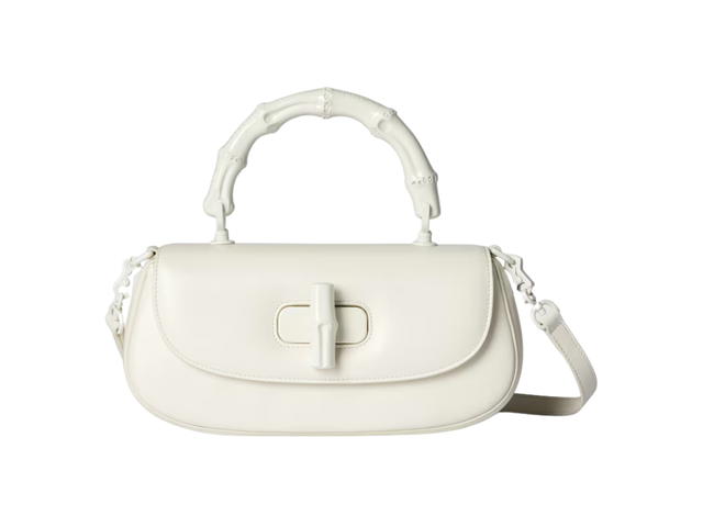 Gucci Gucci Bamboo Diva Small Top Handle Bag Spring Summer 2025 White - view 1
